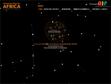 Tablet Screenshot of innovationprizeforafrica.org